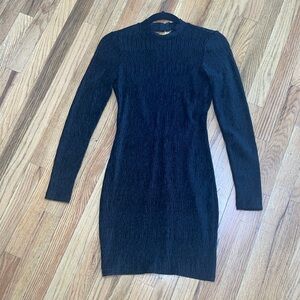 Open back bodycon dress